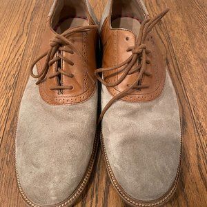 Polo Torrington Saddle Leather & Suede Dress Shoes